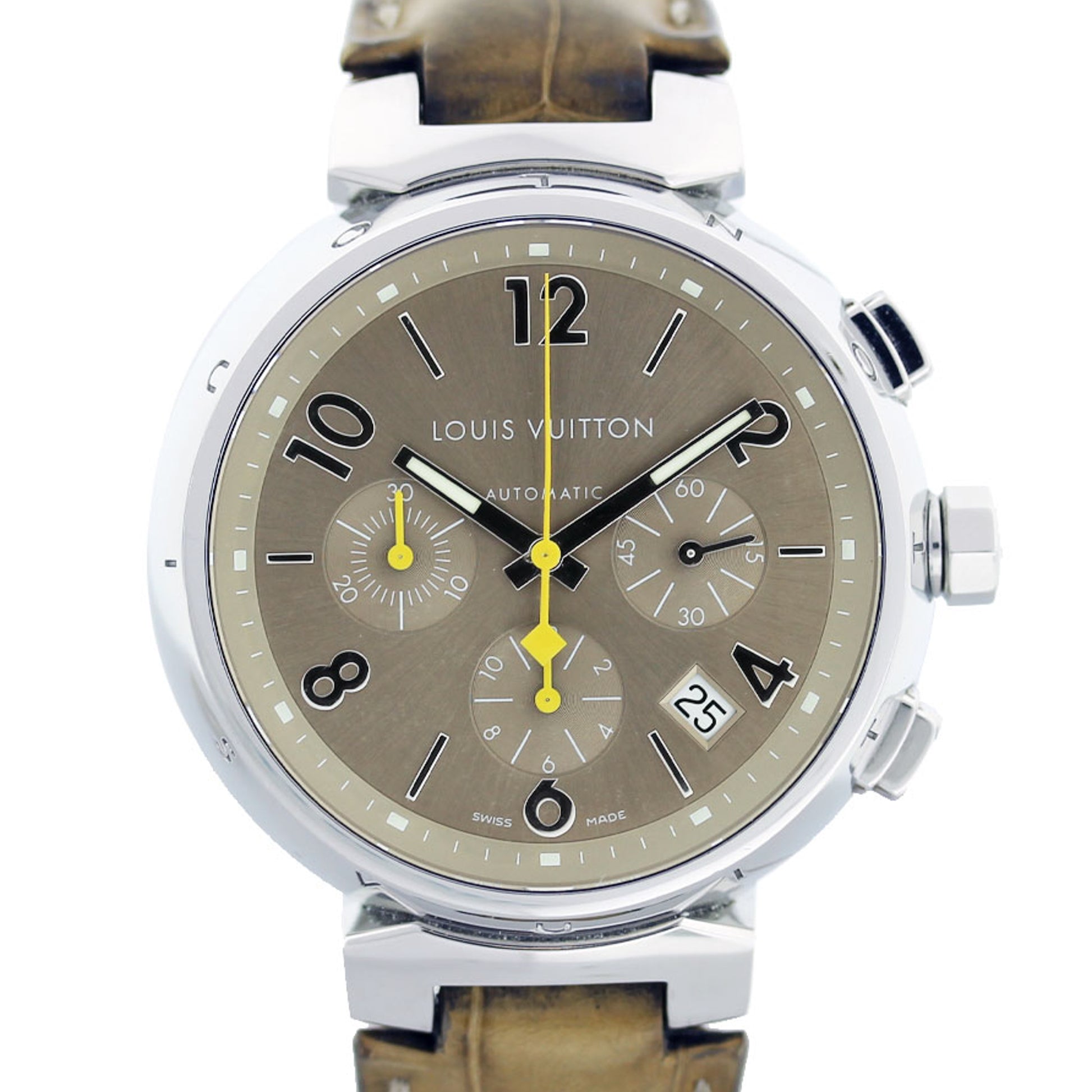 Louis Vuitton Q1122 Tambour Chronograph Men's Watch